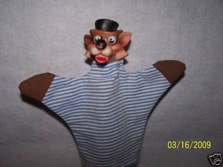 Vintage Bil Baird Mr. Fox hand puppet remake body