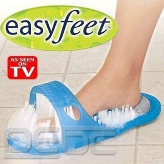 Foot Feet massage bath Shower Easy Health Scrubber Brush Clean As seen