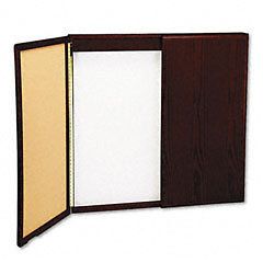 NEW BALT 20631 Z03980 Wood Conference Room Cabinet, Dry Erase/Cork