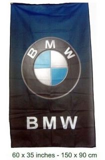 DELUXE New BMW banner flag SERIES 3 5 M3 325 E46 X5 M5 5x3 feet for