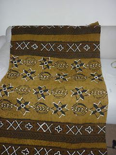 Bogolan mud cloth Bambara African tribal throw from Mali 106cm x 180cm