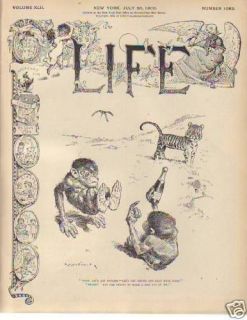1903 Life July 30  Christian Science, Ticker Tape stock