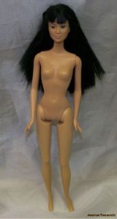 Rare Barbie 2002 RIO DE JANEIRO LEA Asian Doll Jet Black Hair Golden