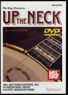 Up The Neck Janet Davis Learn to Play Banjo Tuition DVD