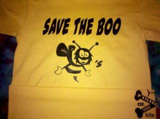 Breast Cancer Awareness Tee Save The Boo Bee Fishbone