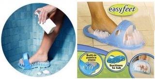 Arrive Easy Feet Foot Scrubber Brush Massager for feet bath cleaner