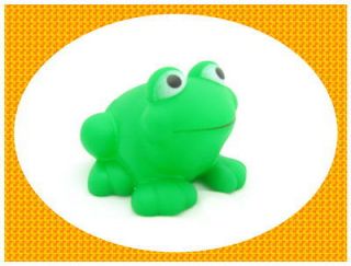 Newly listed 5 Pcs Green Frog Baby Rubber Bath Toy W/ Be Sound