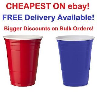 Red Solo Plastic Party Cups   Official Beer Pong Flip Cups Free P&P