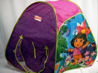 PlayHut Nickelodeon Dora the Explorer Foldable 36 Play Tent Hideaway