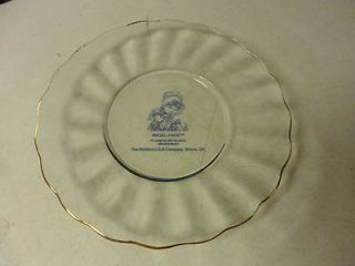 RARE MIDDLETON DOLL CO COLLECTOR PLATE ANGEL FACE BELPRE OH