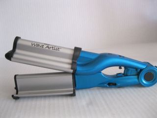 Bed Head Deep Waver Curling Styling IronTool BH305 Metallic Blue