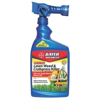 Bayer Advanced 32oz All In One Lawn Weed & Crabgrass Killer RTS NEW