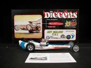 Art Malone 1960s Fuel Dragster 1/24 By1320