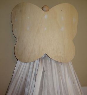 Butterfly Curved Bed Crown / Cornice / Valance / Canopy