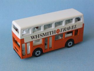 Matchbox MB 17 Titan Bus WH Smith Travel Promo Toy Model Book Shop