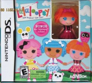 NINTENDO DS WITH BONUS MINI BEA DOLL   IN HAND READY TO SHIP