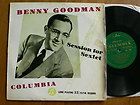 Benny Goodman   Session For Sextet   Columbia   33S1048 (10 LP)