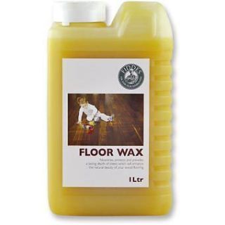 Fiddes Liquid Floor Wax 1 Liter adds Sheen/ Water Resistant Wood