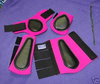 Horse Boots 1 pair Brush boots & 1 pair Backboots Any size and colour