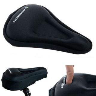 Bike Bicycle Silicone Soft Pad Saddle Silica Gel Cushion Seat Cover