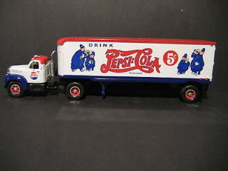 First Gear Pepsi Cola Cops 60 B 61 Mack Semi Very Rare Mint in Box