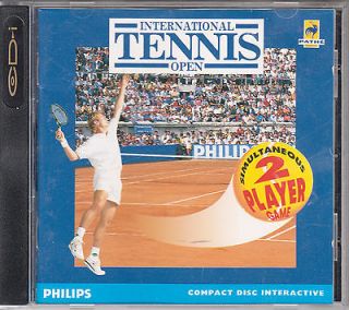 International Tennis Open (CD i) 2 player game Windows 98 95 or CDi