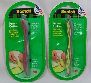 Scotch 3M Paper Cutter, Coupons Recipes Gift Wrap & Scrapbook *New