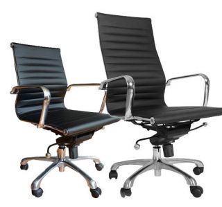 High/Low Back Synthetic PU Leather Conference Computer Office Chair