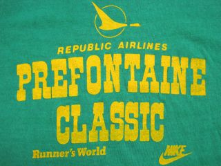 NEVER WORN 70s vintage NIKE PREFONTAINE classic T SHIRT runners