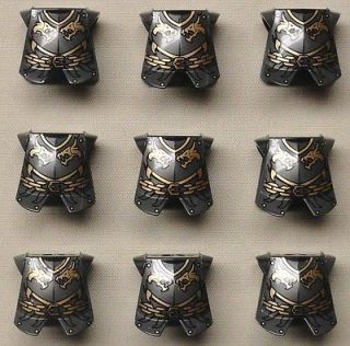 Newly listed x9 NEW Lego Castle Minifig Armor Breastplate Kingdoms