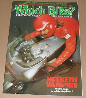 which bike magazine oct 1983, honda vt500, yamaha rsx100 etc
