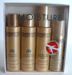 UMBERTO Beverly Hills 4 Pack Shampoo Conditioner Controller Hair Spray
