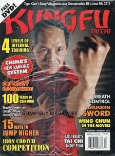 Kung Fu 2010 LOU REEDS TAI CHI FILM Wing Chun In Movies CHIN WOO