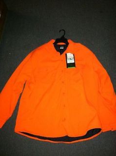 Codet blaze orange button up shirt 2XL 220Q