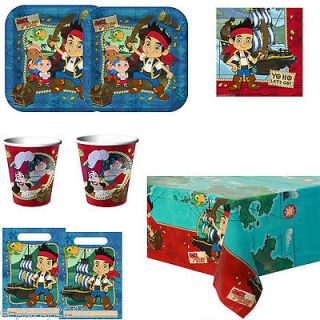 SET for 16 ~ JAKE and the NEVER LAND PIRATES Birthday PARTY Supplies
