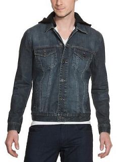 denim jacket hooded in Mens Clothing