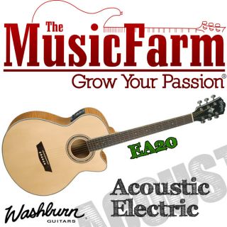 Washburn EA20 Florentine Spruce Top Acoustic Guitar