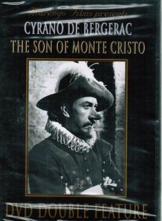 Cyrano de Bergerac/ The Son of Monte Cristo DVD NEW Double Feature