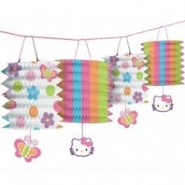 Hello Kitty Birthday Paper Lantern Garland 12ft Party Decorations NEW