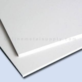 High Impact Polystyrene Plastic Sheet .020 x 35 x 120   White