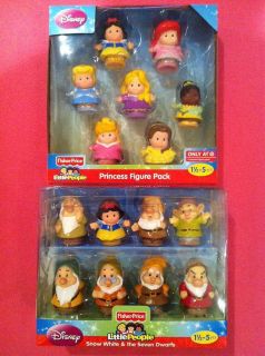 Fisher Price Little People Disney Princess Figure 7 Pack Snow White