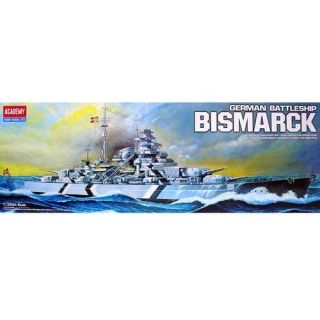 German BattleShip Bismarck 1/350 1453 Academy 