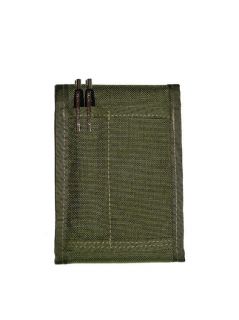 OD Green Military Pocket Field Binder 3 x 5 Notebook US Army / Made in