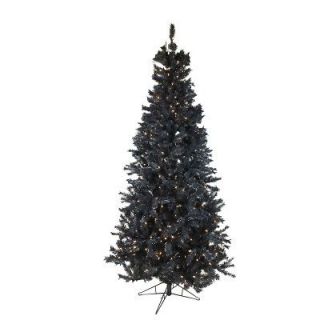 Foot Pre Lit Designers Classic Black Christmas Tree
