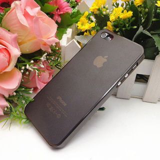 ultrathin design black matt frosting handfeel durable case for apple