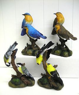 resin bird figurines