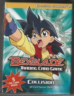 2003 D Rights Beyblade Collision #2 Card Starter Deck Game Trading