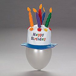 Birthday Candle Hat 21st 30lth 40th 50th Birthday Party Favors Over