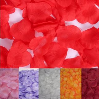 Decoration 1000 PCS Fabric Silk Flower Rose Petals Table Confetti