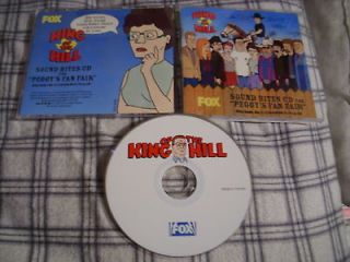 ONLY King Of The Hill SOUND BITES CD Clint Black Brooks Dunn country